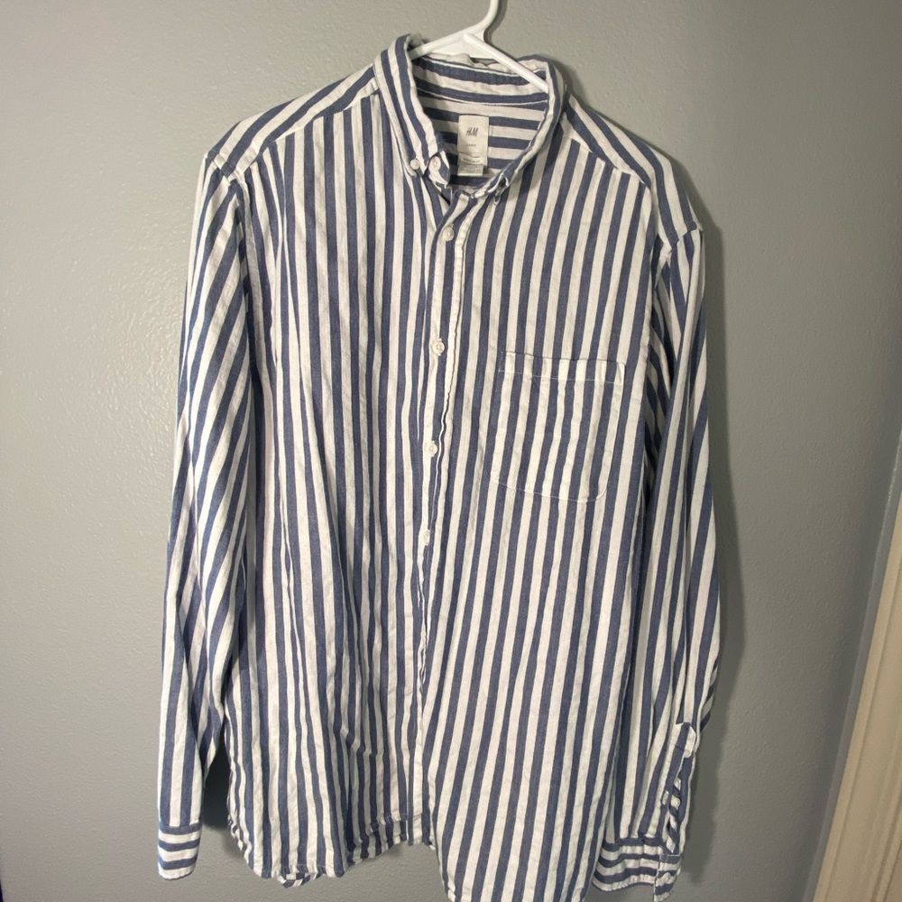 Stripped dressed shirt